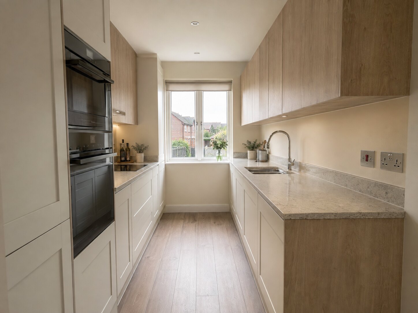Galley kitchen layout inspiration