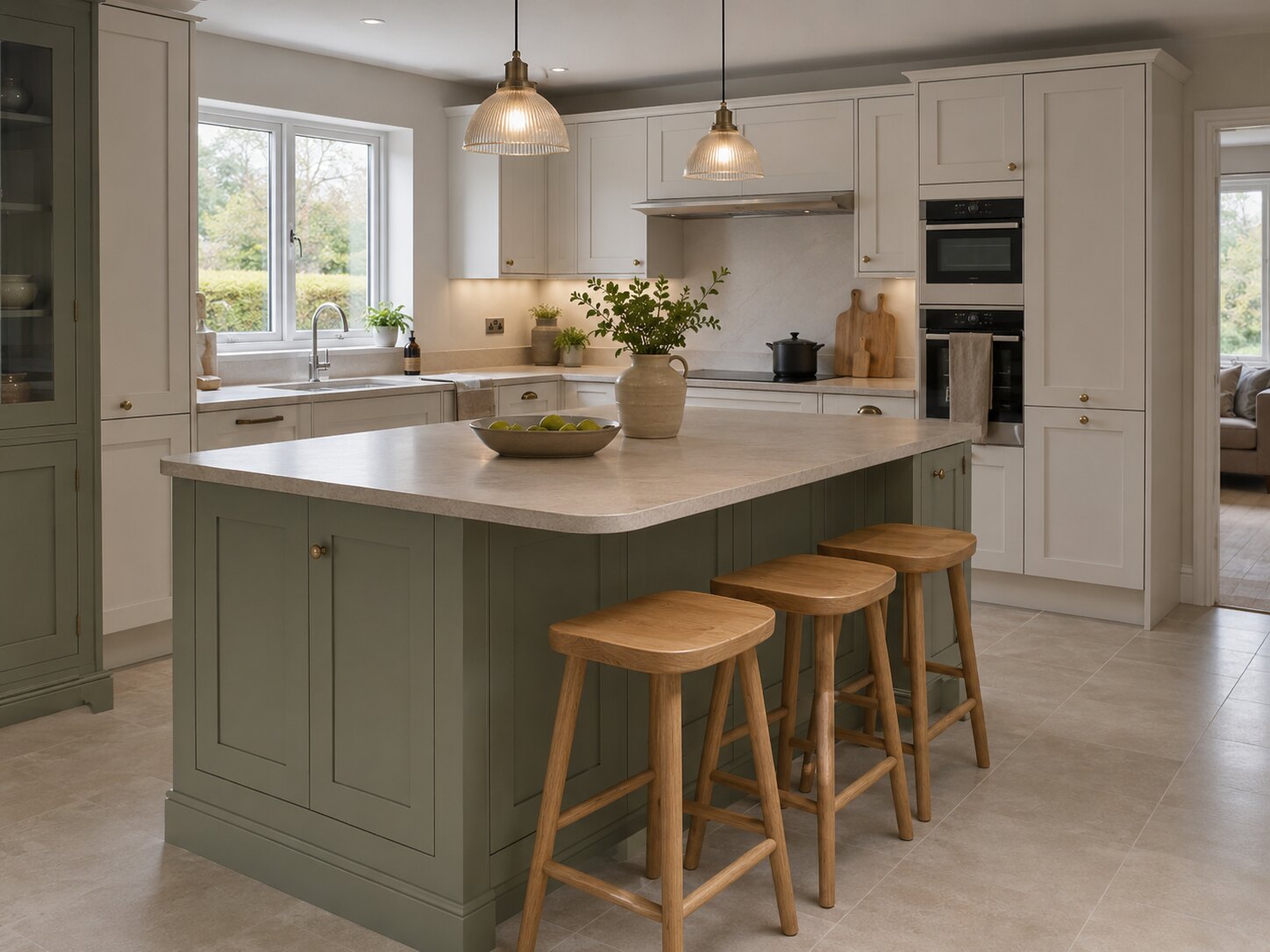 Island kitchen layout inspiration